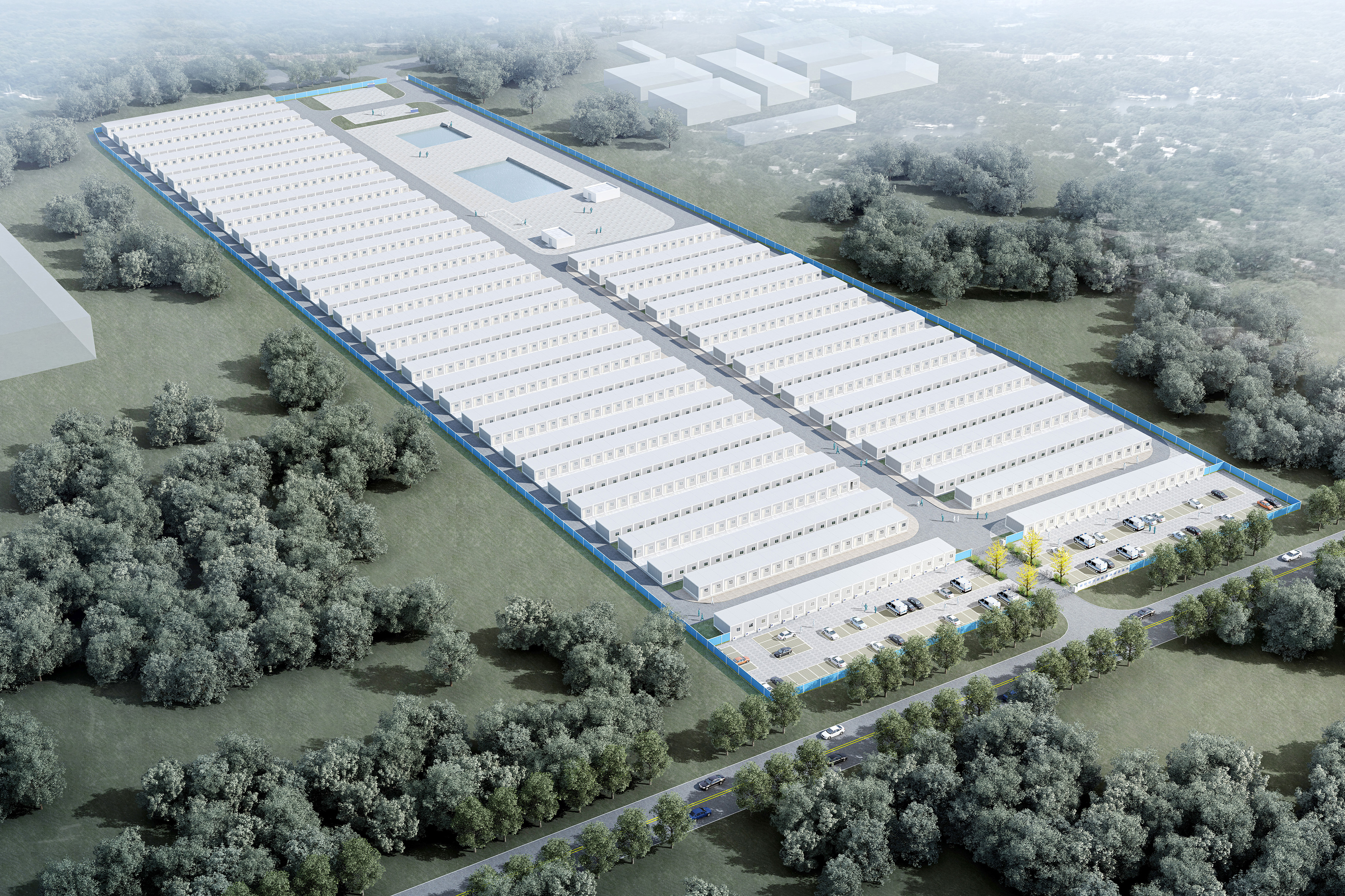 南宫市集中隔离方舱项目