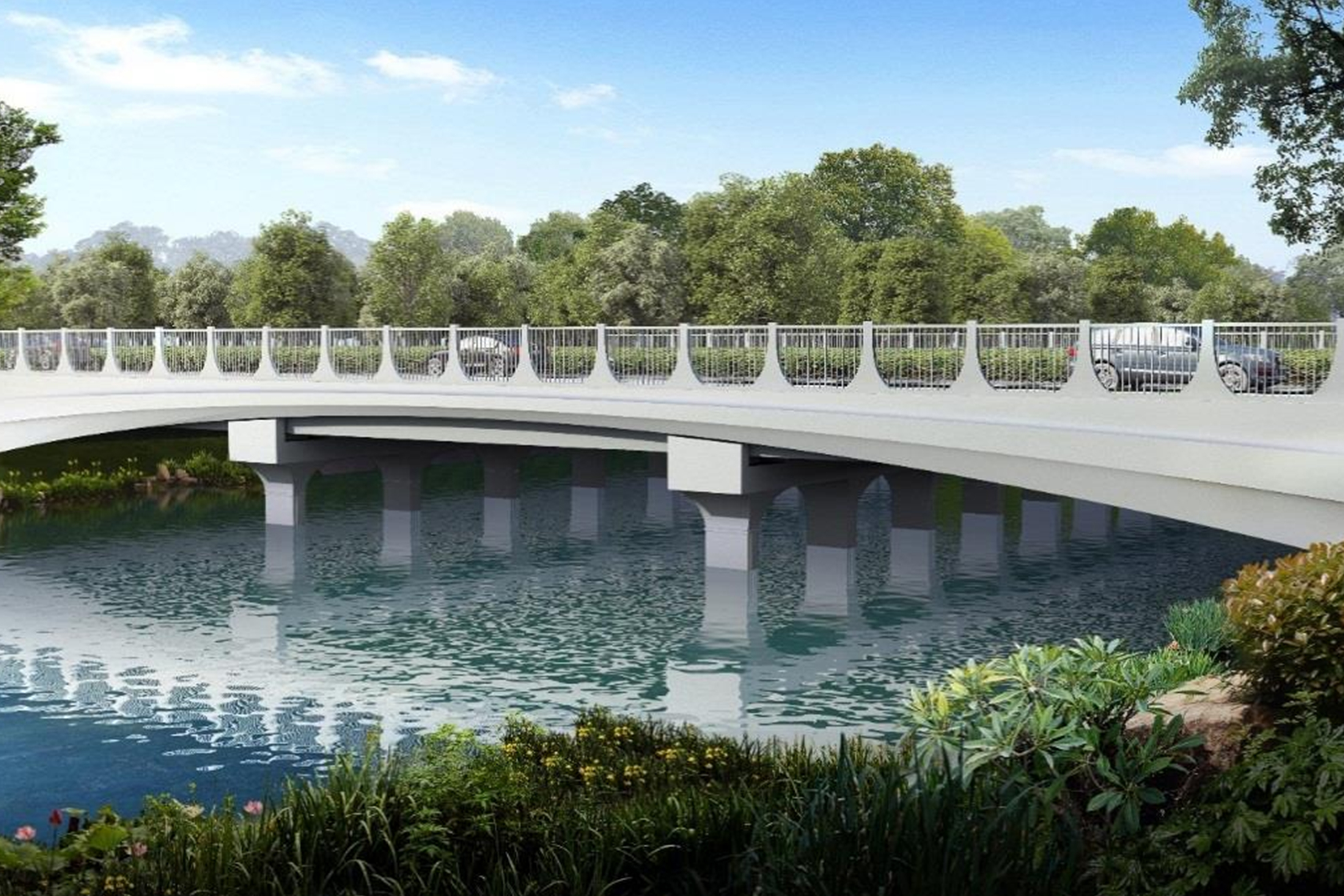 桥梁工程--天津市津南区新慧路桥梁项目