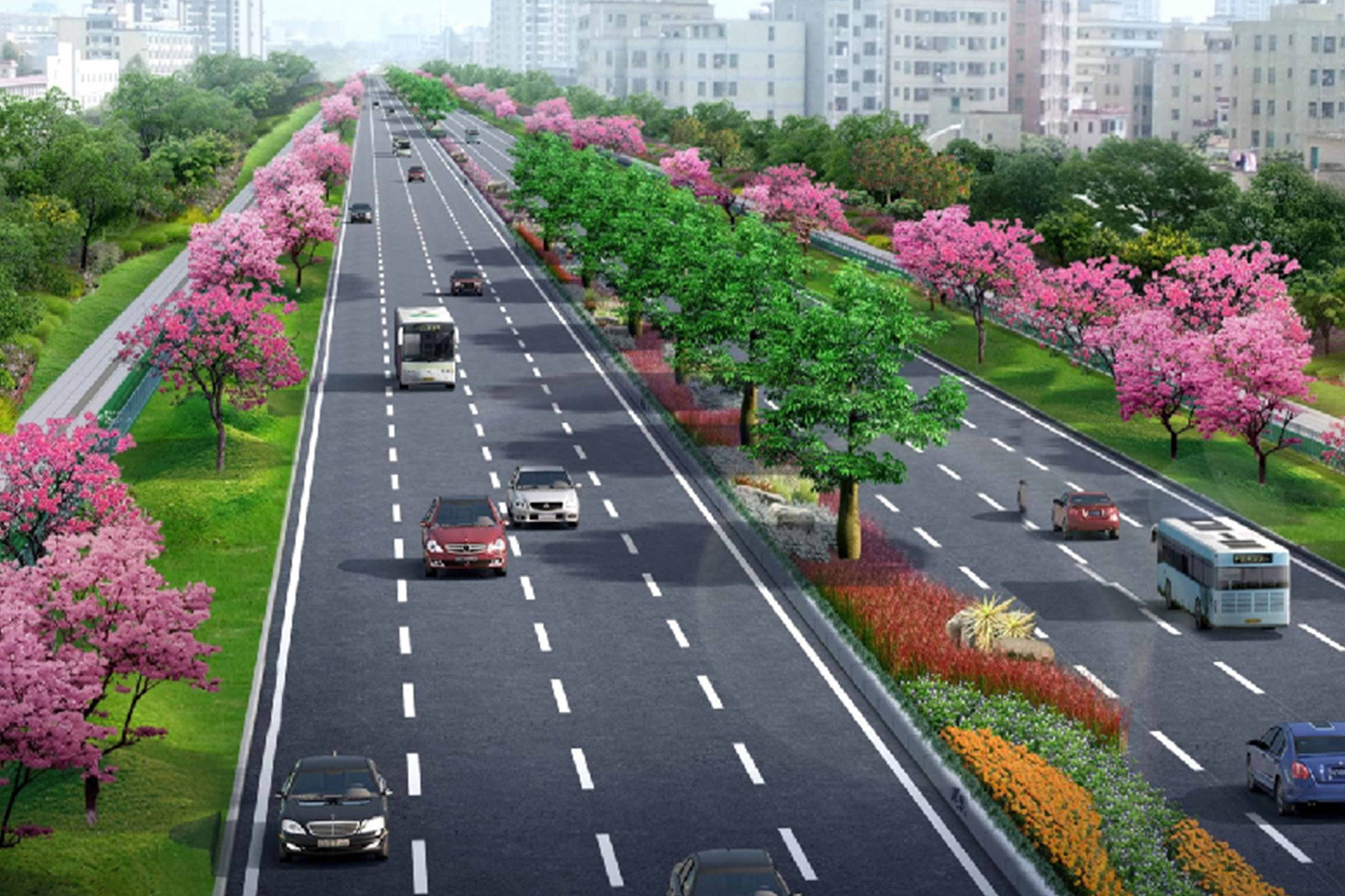 道路工程--深圳市观光路综合整治项目