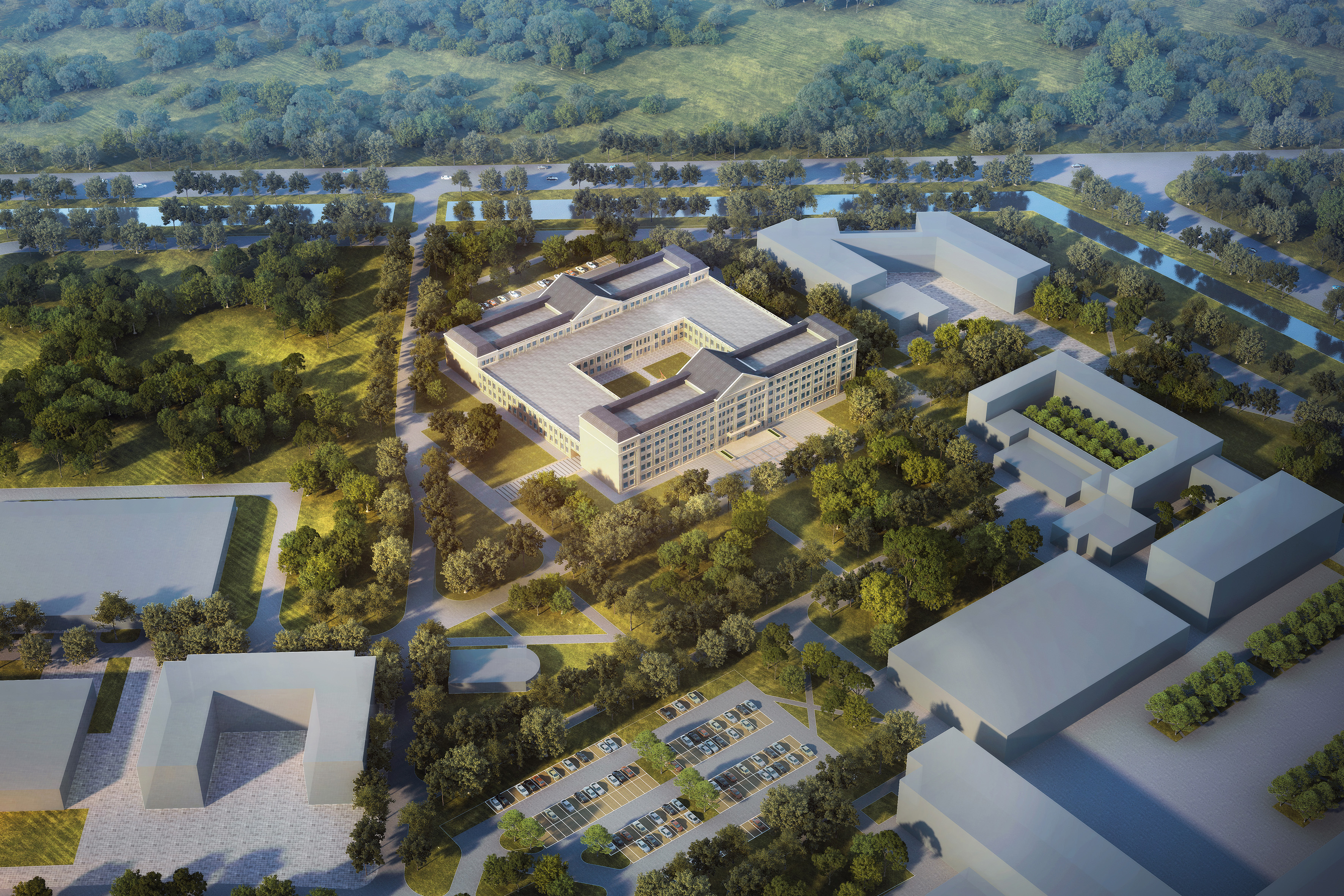 教育建筑--天津海运职业学院智慧港口及智能船舶制造研训中心项目